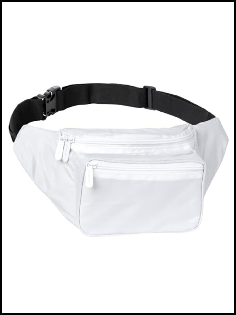 Waterproof Polyester Fanny Pack Waist Bag Adjustable Crossbody Travel Belt